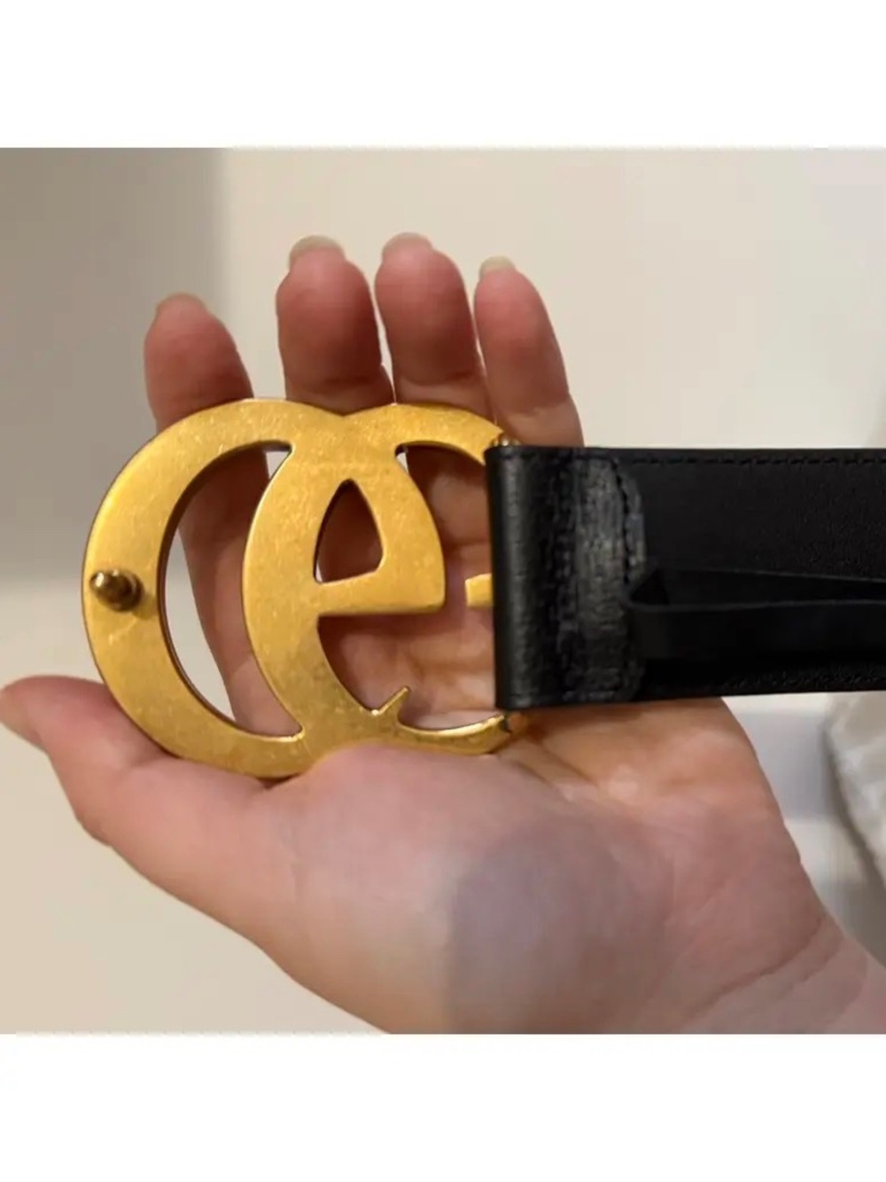 Gucci GG Marmont Buckle Belt Size 75/30 - Picture 5 of 7